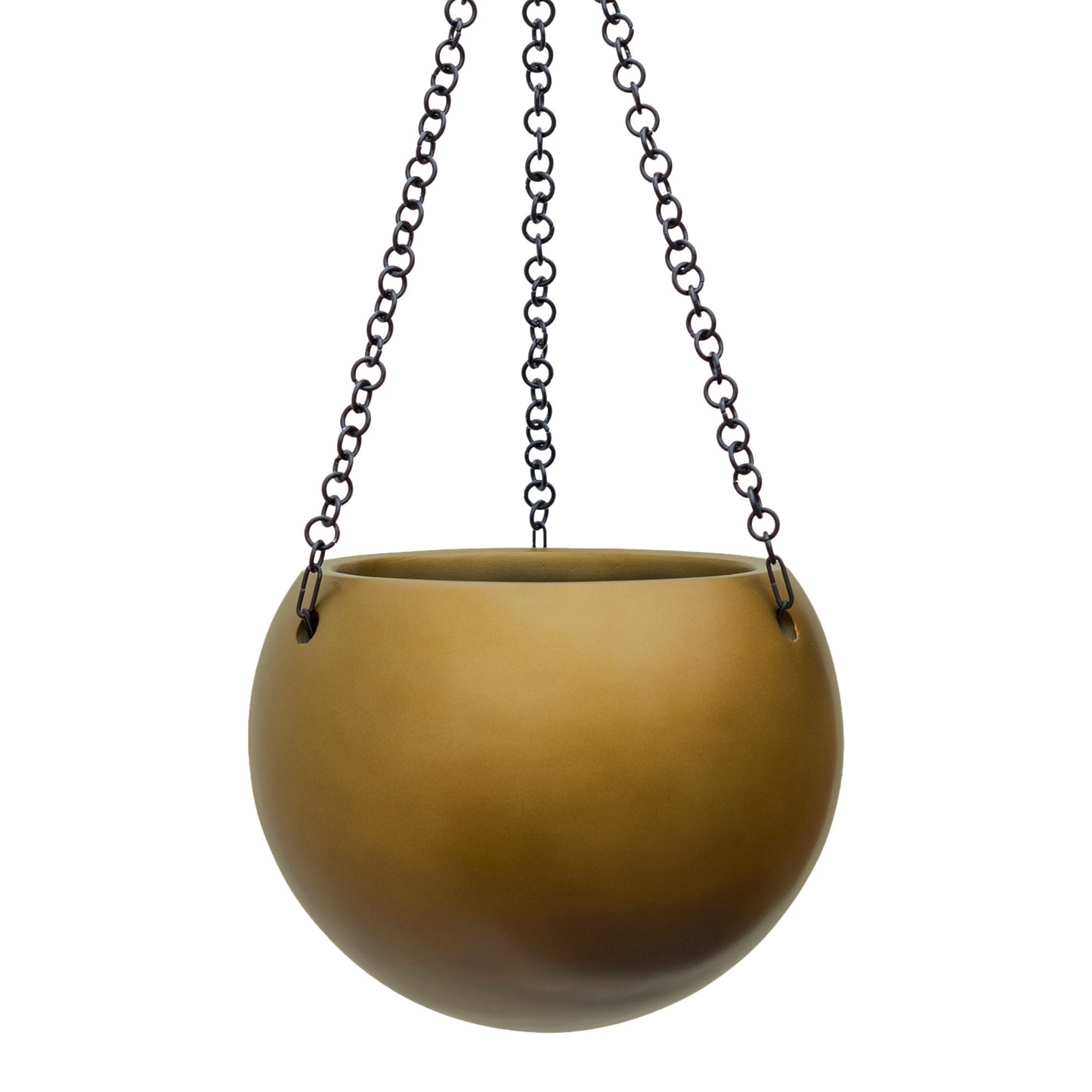 Baq Gradient Hanging Globe Matt Honey