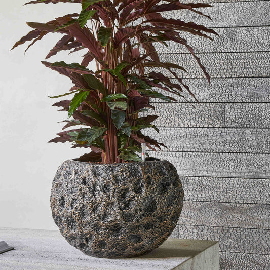Baq Universe Moon Globe Bronze