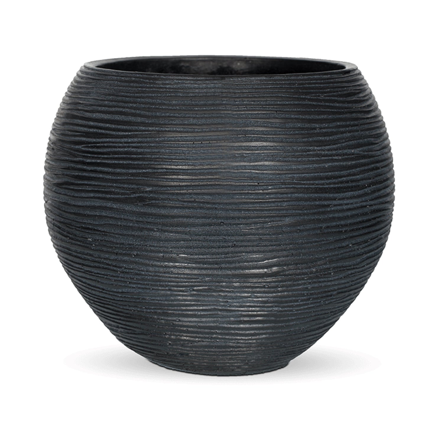 Capi Nature Rib Vase Ball Black