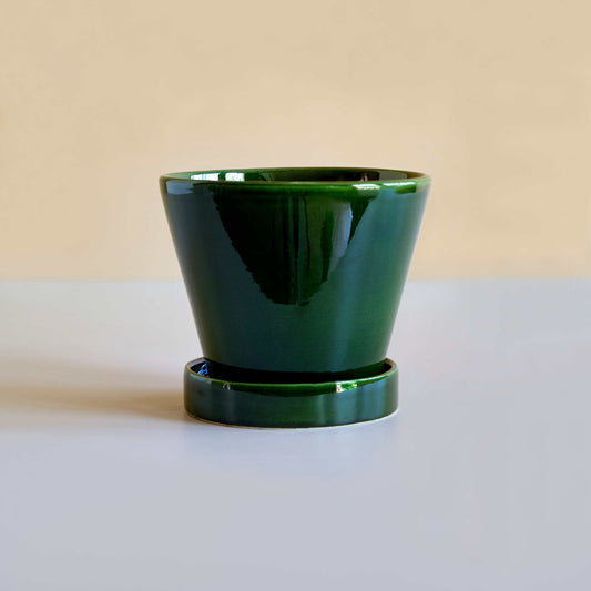 Julie GLAZED Emerald Green