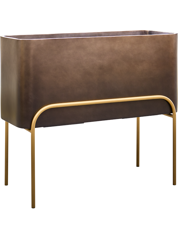 Baq Gradient Elevated Rectangle High Matt Coffee