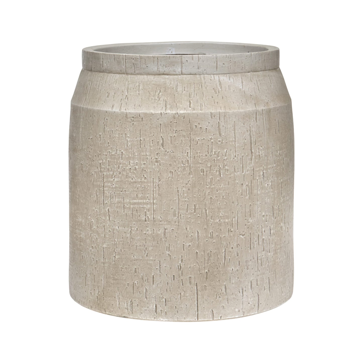 Cylinder Pot Beige