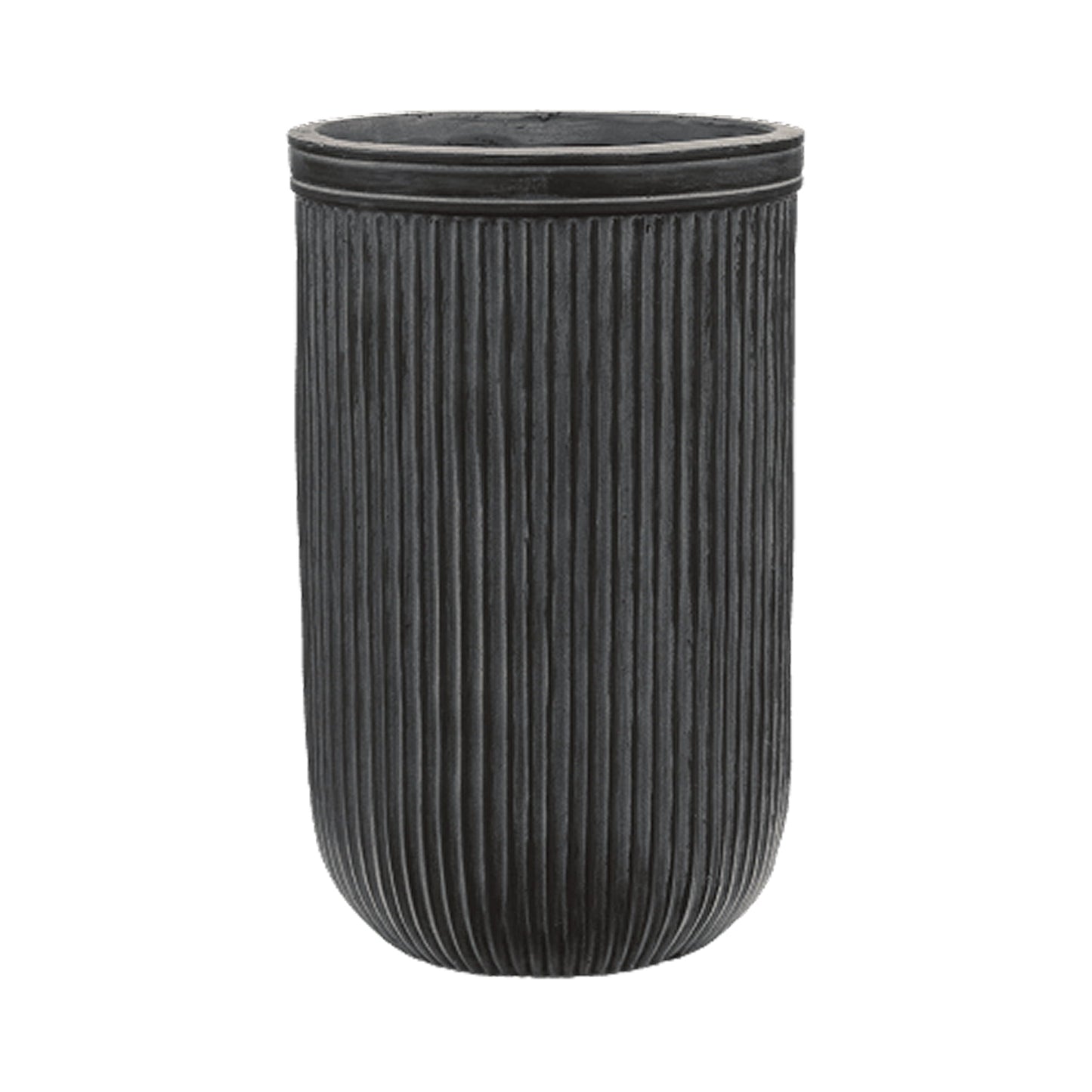 Baq Vertical Rib Cylinder Anthracite
