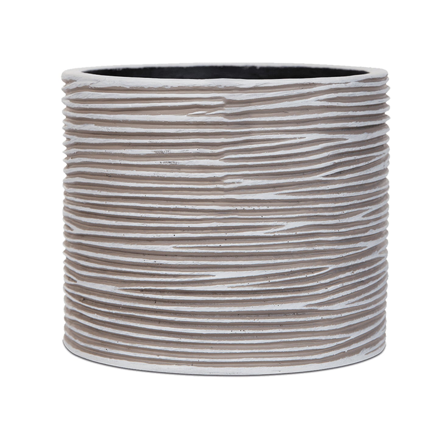 Capi Nature Rib Vase Cylinder Ivory