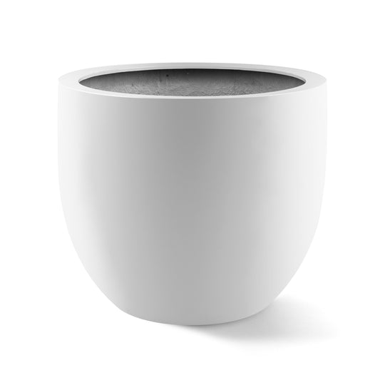 Argento New Egg Pot Matt White