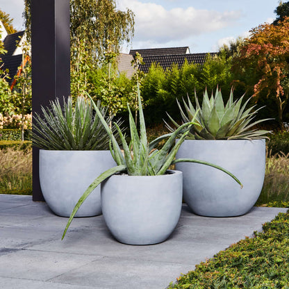 Argento New Egg Pot Natural Grey