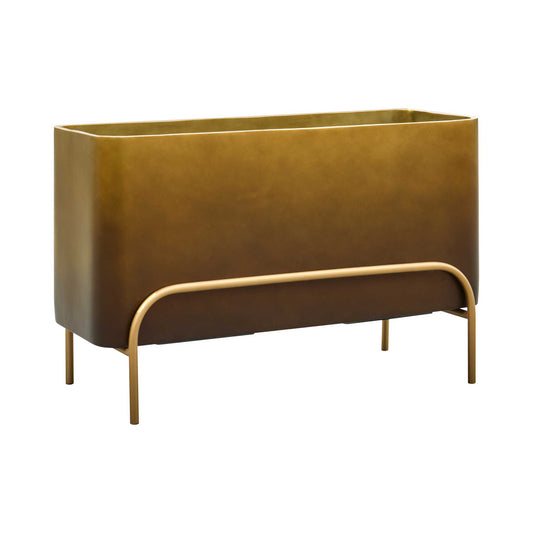 Baq Gradient Elevated Rectangle Low Matt Honey