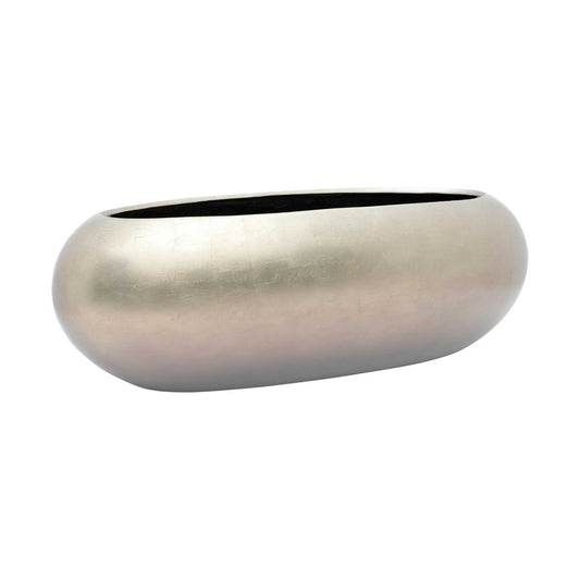 Baq Metallic Silver leaf Boat Matt Light Champagne