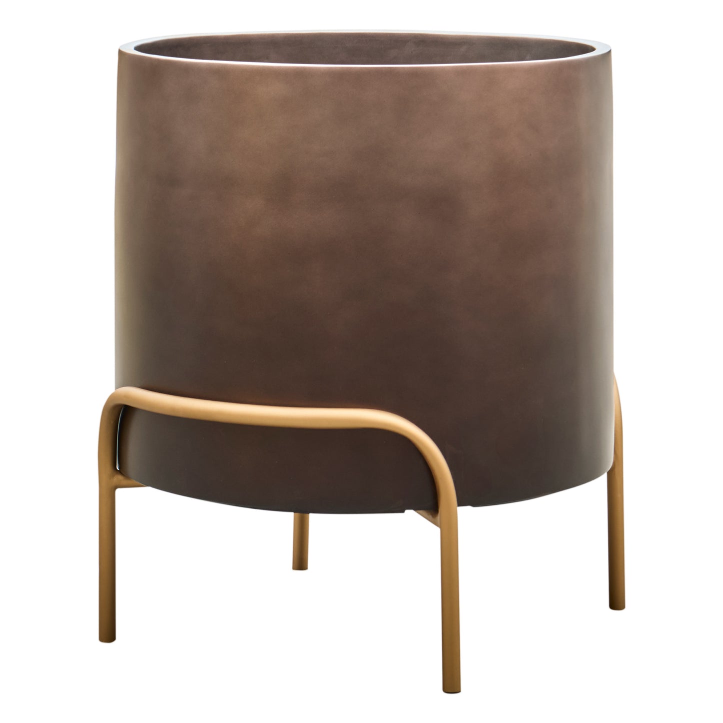 Baq Gradient Elevated Cylinder Low Matt Coffee