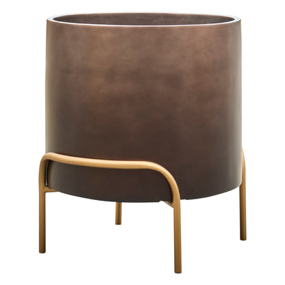 Baq Gradient Elevated Cylinder Low Matt Coffee