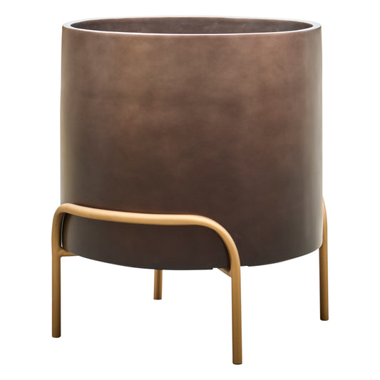 Baq Gradient Elevated Cylinder Low Matt Coffee
