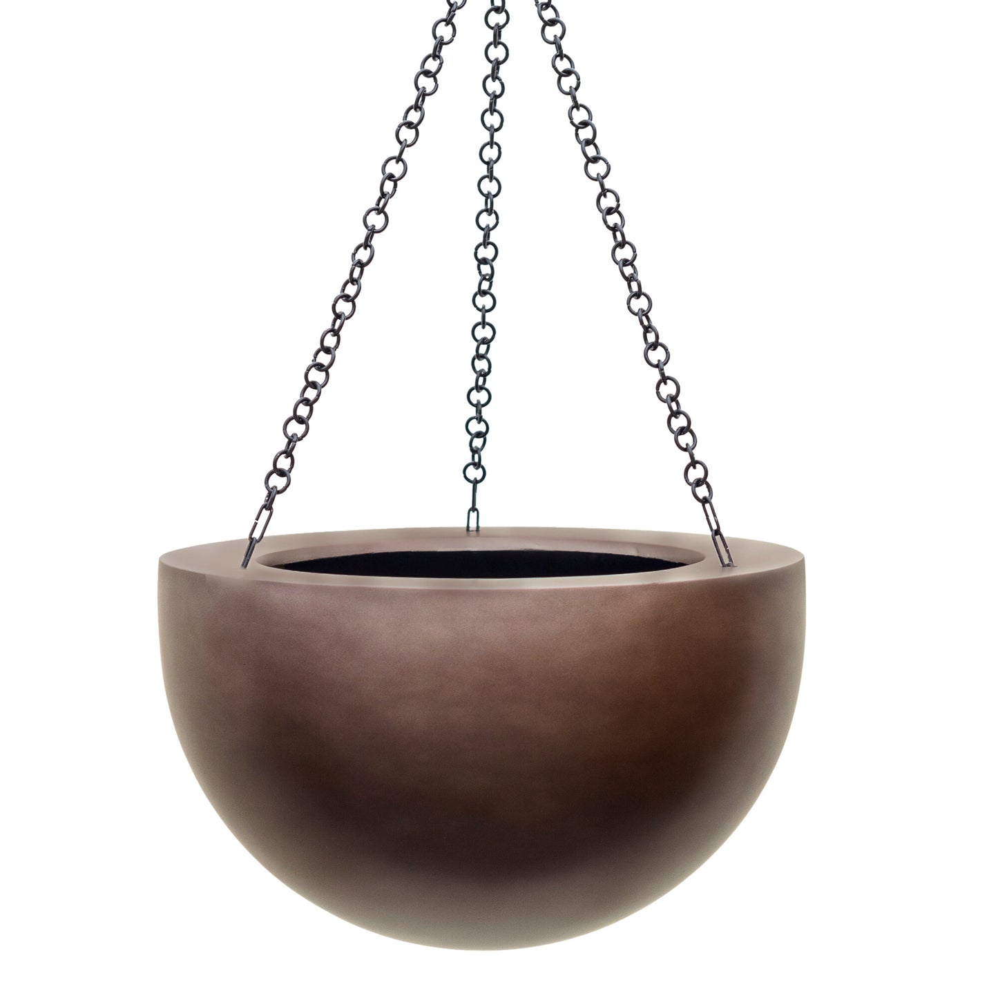 Baq Gradient Hanging Bowl Matt Coffee