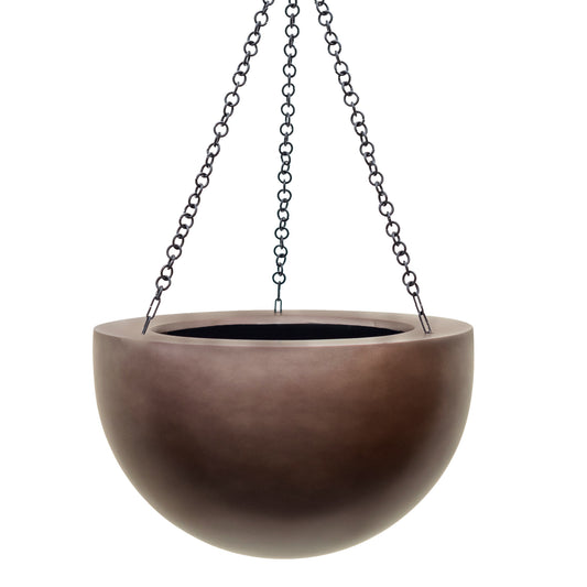 Baq Gradient Hanging Bowl Matt Coffee