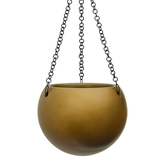 Baq Gradient Hanging Globe Matt Honey