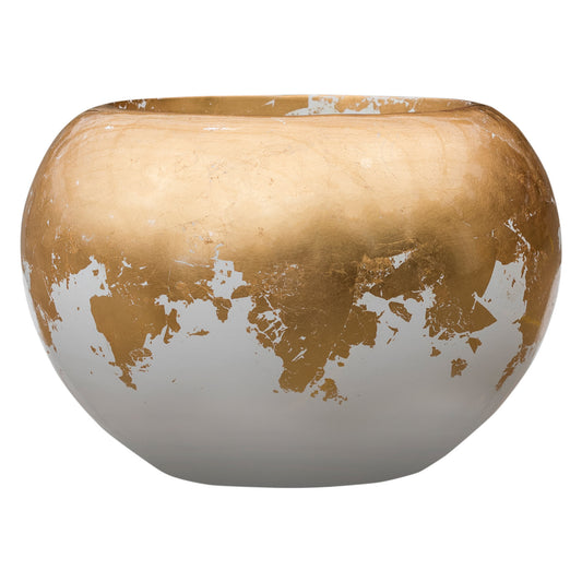 Baq Luxe Lite Glossy Globe White-Gold