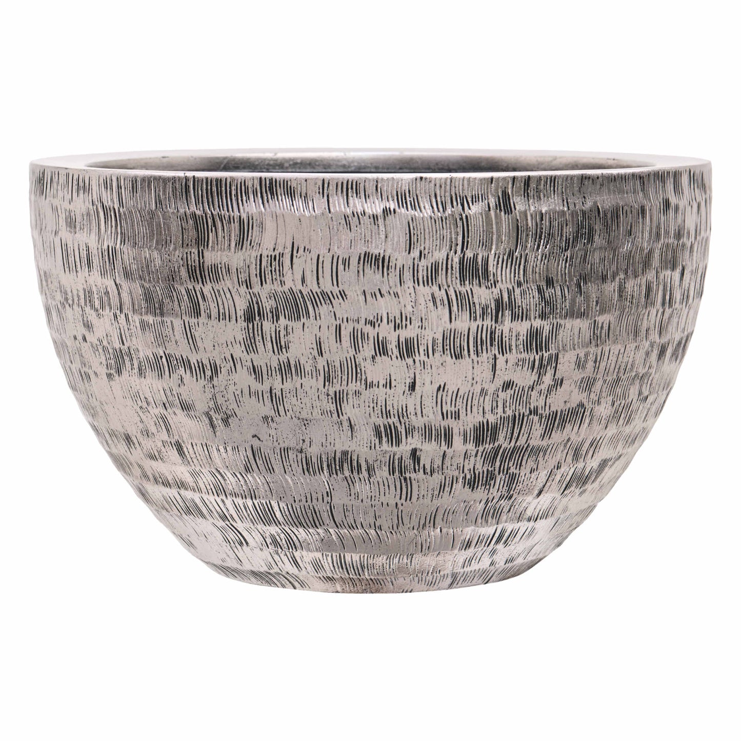 Baq Opus Hammered Bowl Silver