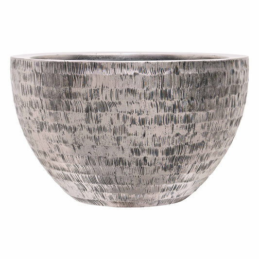 Baq Opus Hammered Bowl Silver