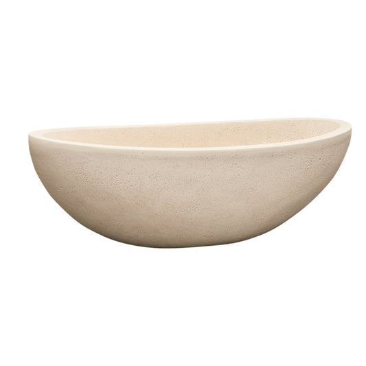 Baq Polystone Plain Boat Natural