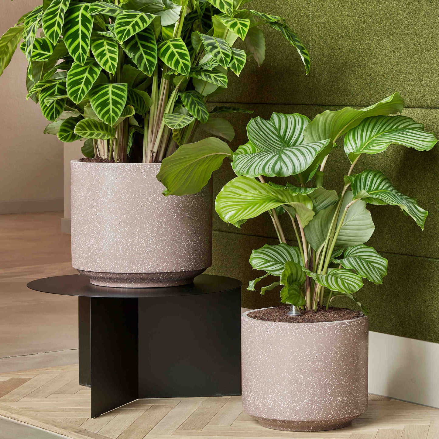 Baq Terrazzo Cylinder Mocha