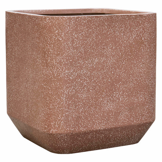 Baq Terrazzo Rounded Cube Mocha