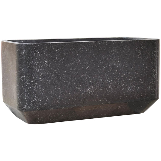 Baq Terrazzo Rounded Rectangle Black