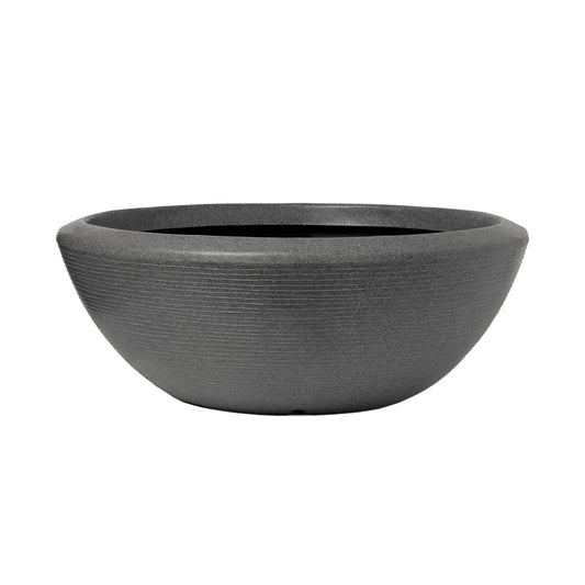Capi Arc Granite Bowl Low Anthracite
