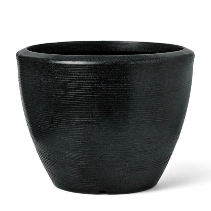 Capi Arc Granite Planter Ball Black