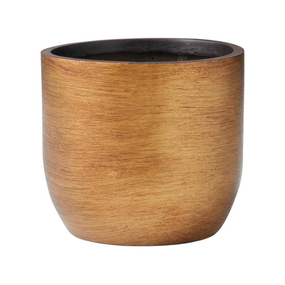 Capi Lux Retro Planter Ball Gold