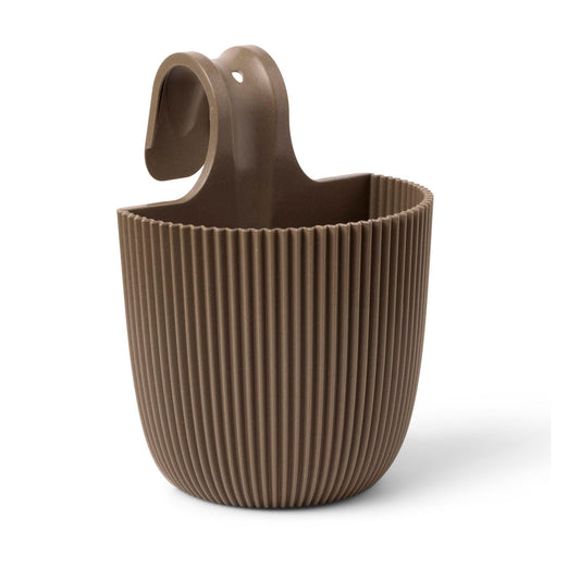 Capi Nature Groove Made With Balcony Hanger Warm Taupe
