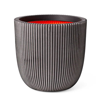 Capi Nature Groove NL Planter Ball Anthracite
