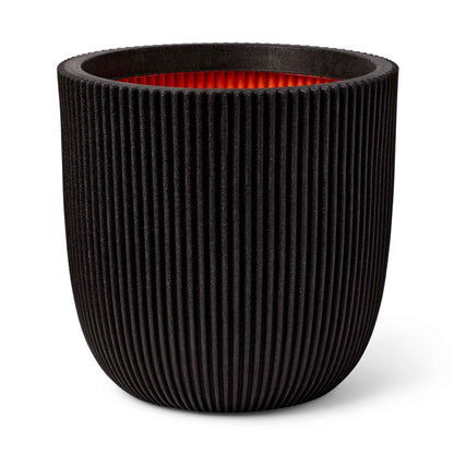 Capi Nature Groove NL Planter Ball Black