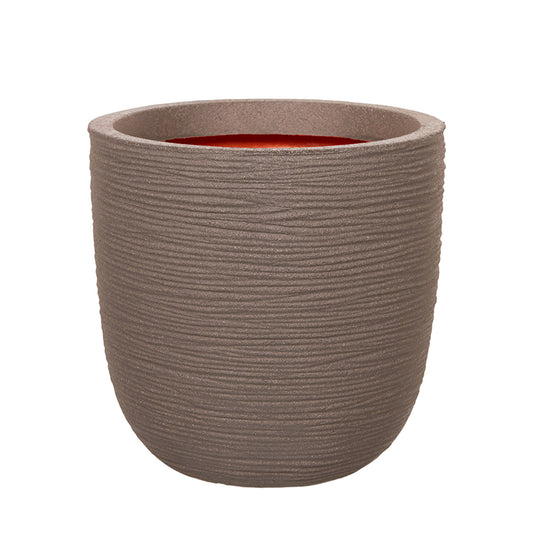 Capi Nature Rib NL Planter Ball Warm Taupe