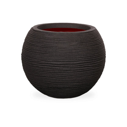 Capi Nature Rib NL Vase Ball Black
