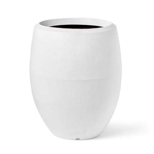 Capi Arc Granite Vase Elegant Deluxe White