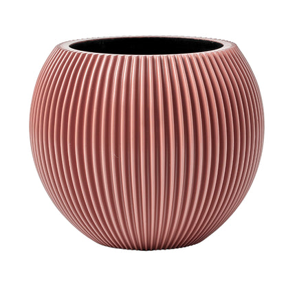 Capi Nature Groove Special Vase Ball Pink