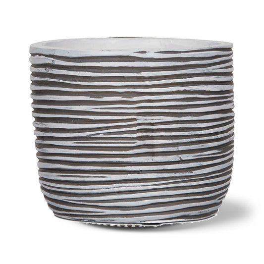 Capi Nature Rib Planter Ball Ivory