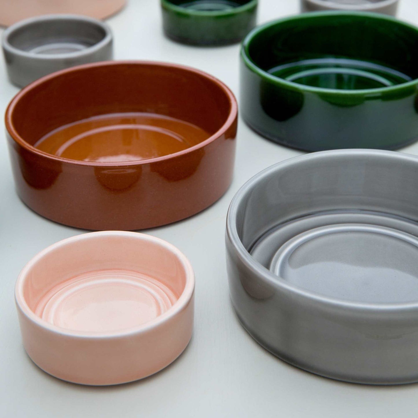 Hoff GLAZED Pearl Grey (cachepot)