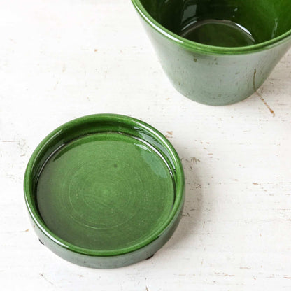 Julie GLAZED Emerald Green