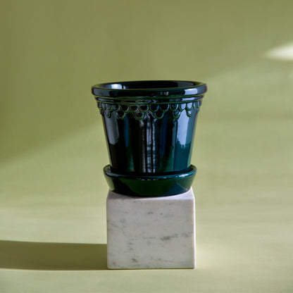 Københavner GLAZED Petrol Blue