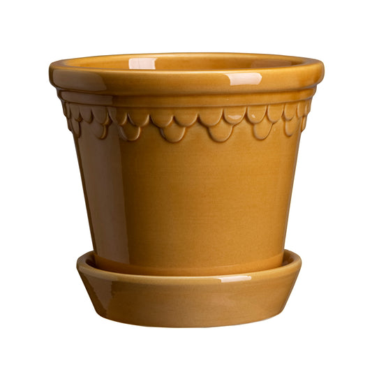 Københavner GLAZED Amber Yellow
