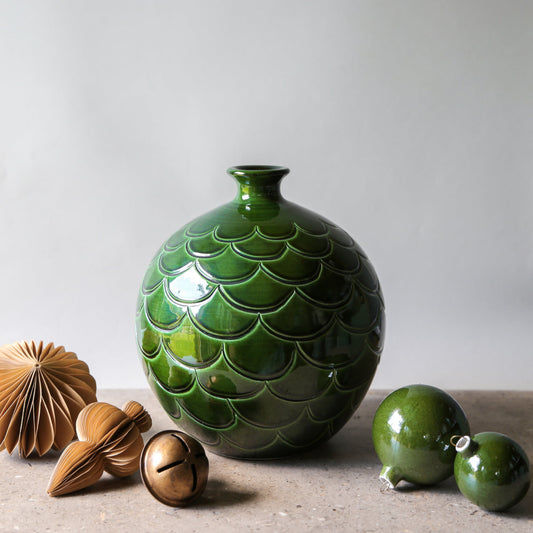 Misty GLAZED Emerald Green