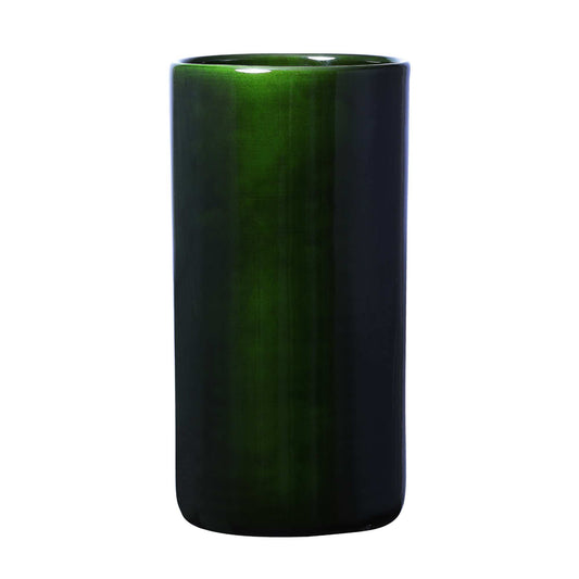 Oak GLAZED Emerald Green Vase