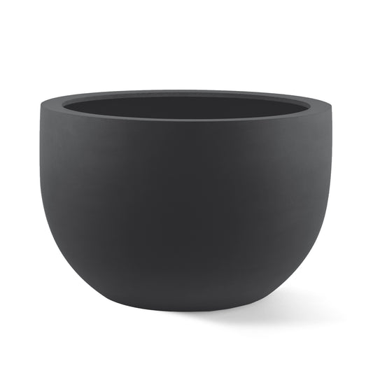 Stretto New Egg Pot Low Anthracite
