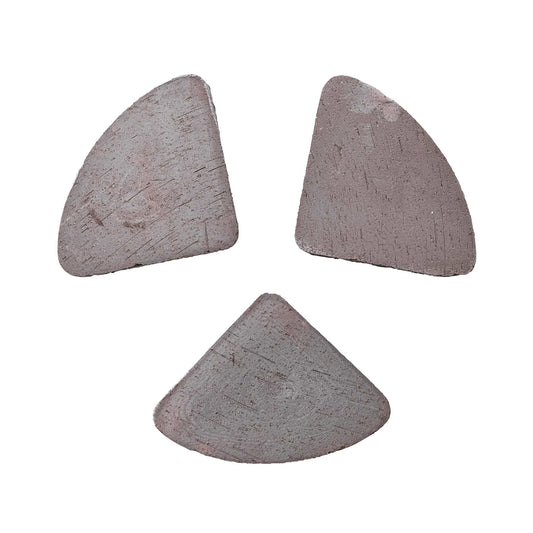 Triangle foot Grey Small 3ks