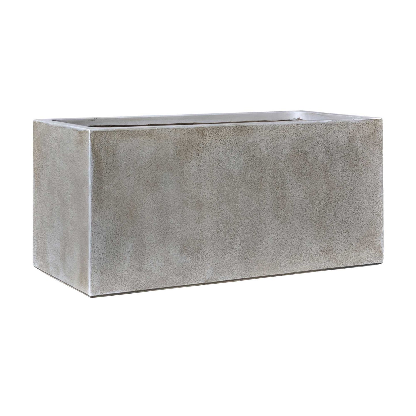 Antwerp Rectangle Planter Grey Brown