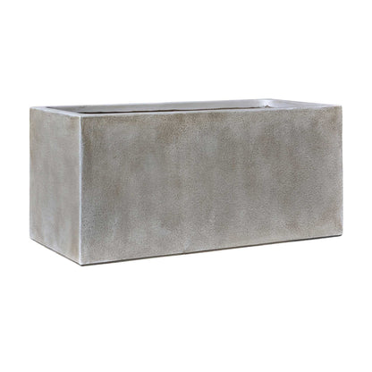 Antwerp Rectangle Planter Grey Brown
