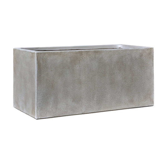 Antwerp Rectangle Planter Grey Brown