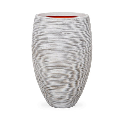 Capi Nature Rib NL Vase Elegance Deluxe Ivory