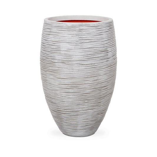 Capi Nature Rib NL Vase Elegance Deluxe Ivory