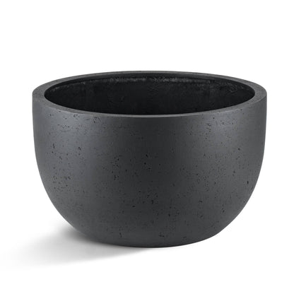 Grigio New Egg Pot Low Anthracite